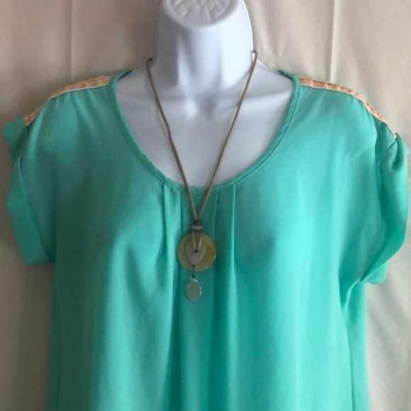 Rope and Stones Necklace OS - Picture 2 of 8